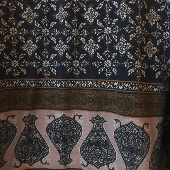 About A Girl Bohemian Lace Up Mini Dress - Picture 4 of 5